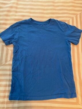 Primary Solid Blue Short Sleeve Tee
